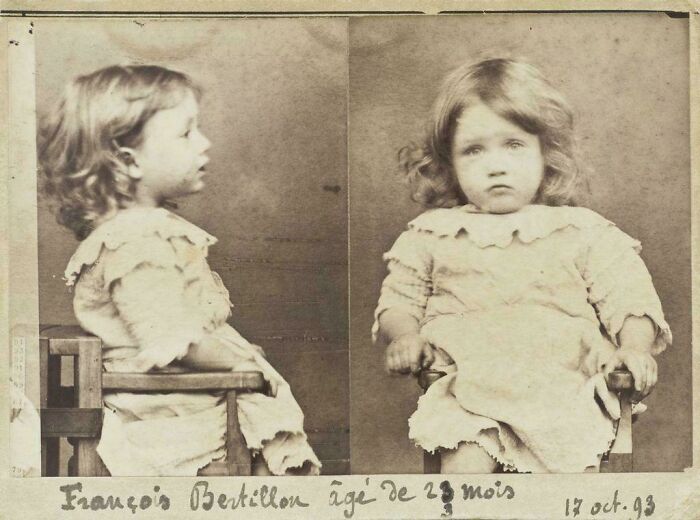 The Mugshot Dad: Alphonse Bertillon Tests on His Toddler, 1893