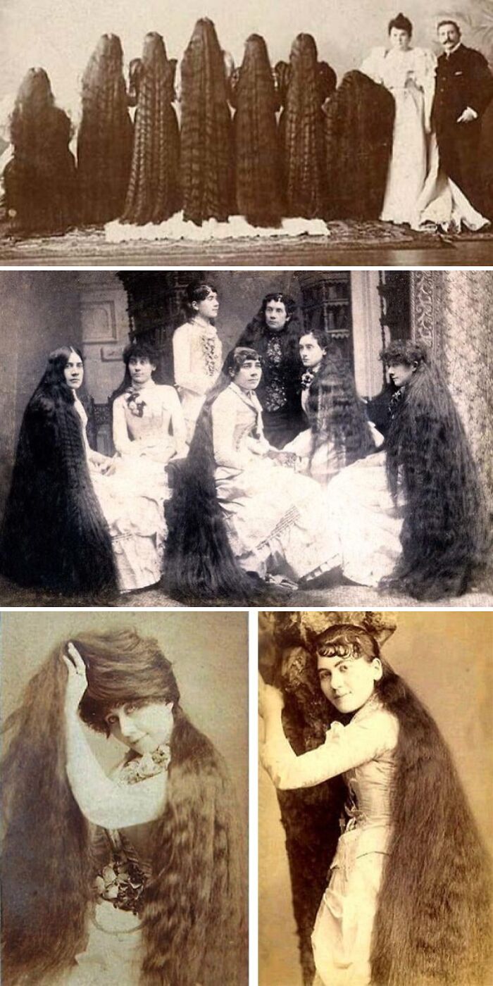The Seven Sutherland Sisters: Floor-Length Hair and Fame, Late 1800s-1900