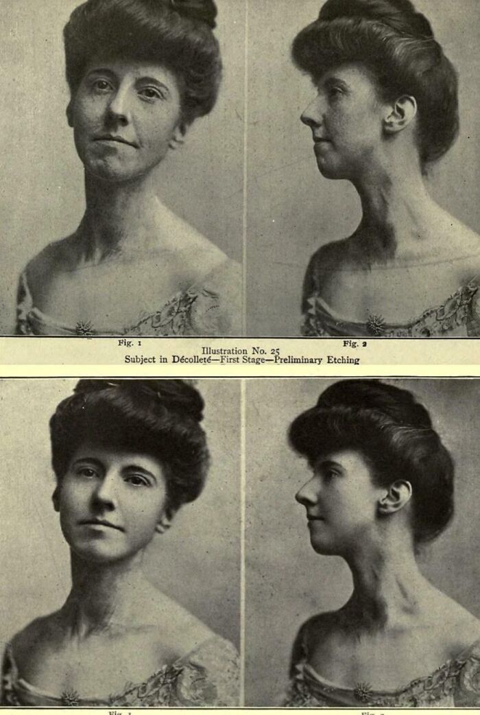 Before and After Photo Retouching: Victorian Style