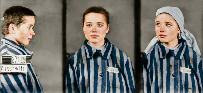 13-Year-Old Krystyna’s Prison Photo From Auschwitz Will Haunt You