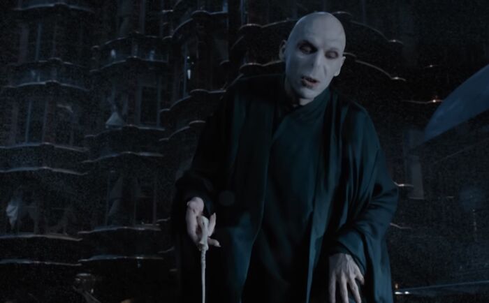 Harry Potter (2001-2011) - Lord Voldemort: Wants power so badly he’s willing to wipe out anyone weaker. Not great at making friends.