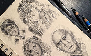 Let's See Your Best Harry Potter Doodles!