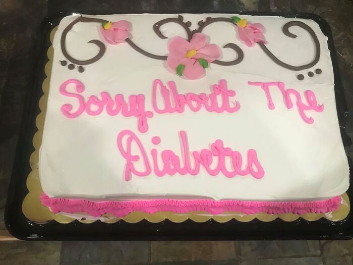Sympathy Cake That’s Not Messing Around