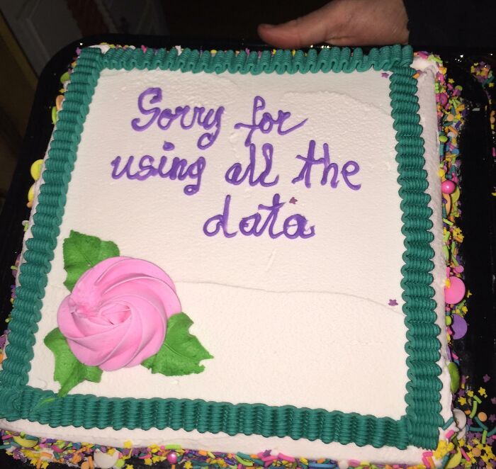 Cake Apology: Sweets and Sorry