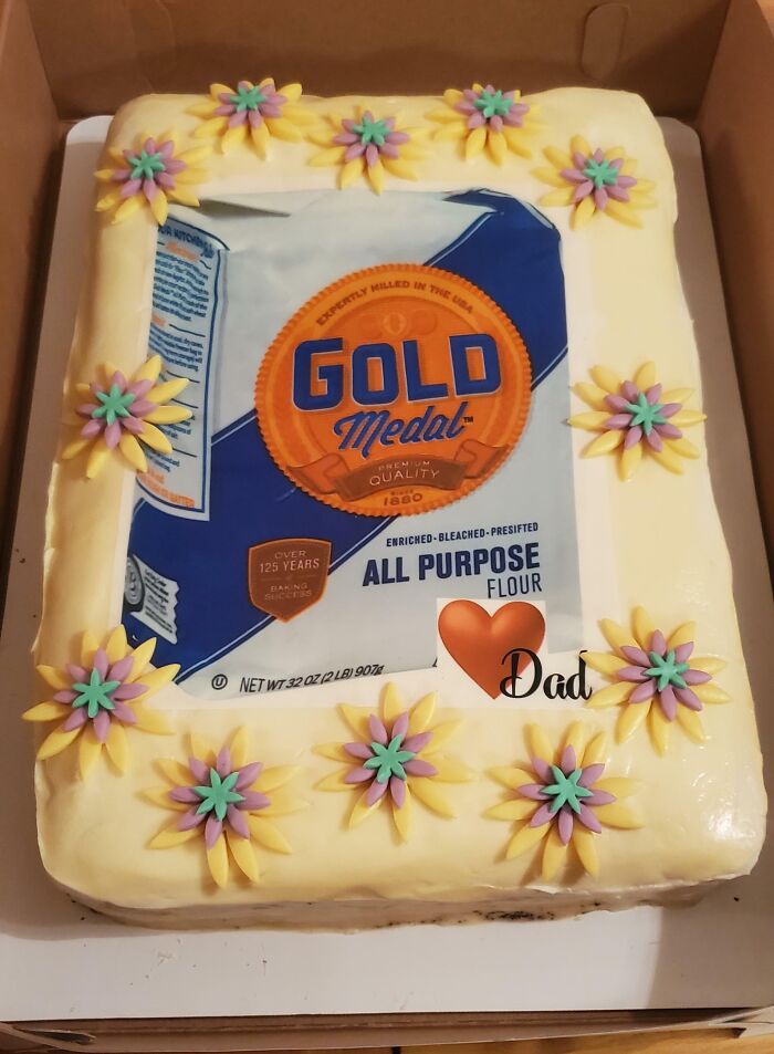 Flowery Birthday Cake Request Totally Nailed