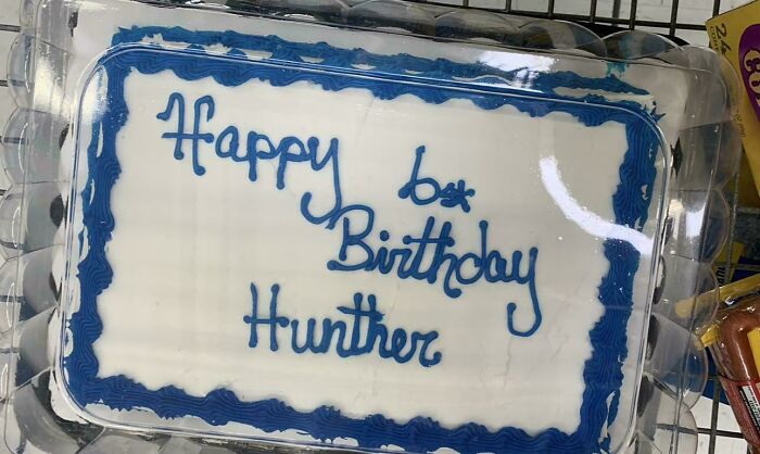 Hunter’s 6th Birthday Cake Comes In Hot