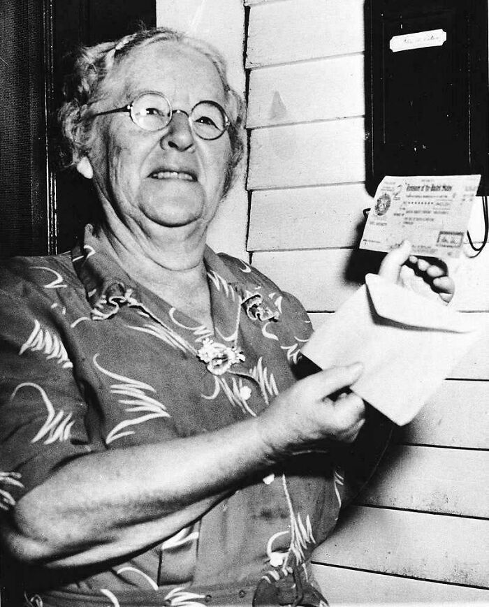 Ida May Fuller, The Very First Social Security Check Recipient, 1940