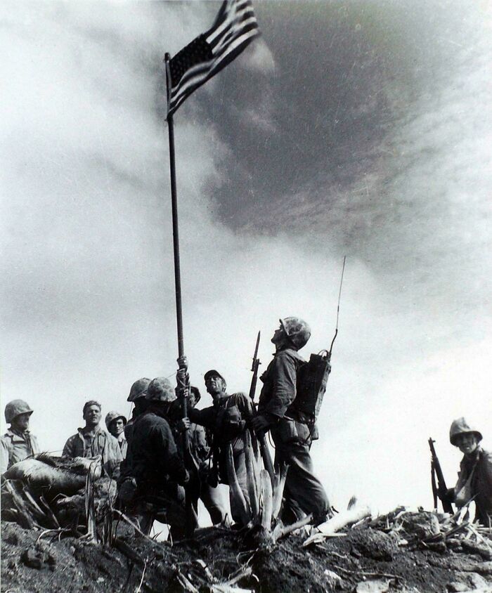 The Real Deal Flag Raising On Iwo Jima