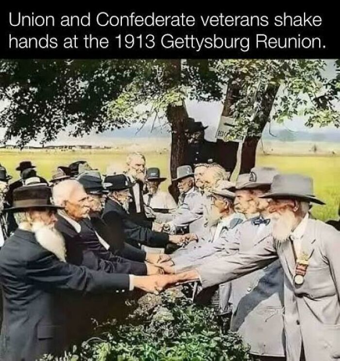 Former Enemies United: Gettysburg Reunion, 1913