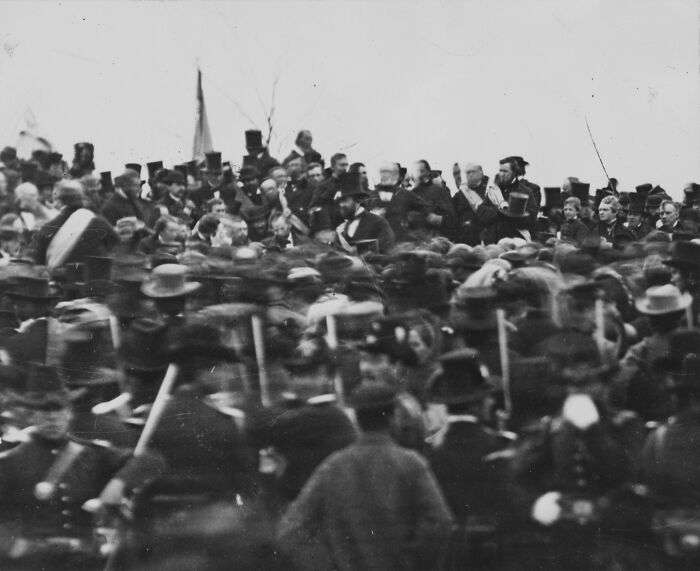 Abraham Lincoln’s Gettysburg Address Moment, 1863