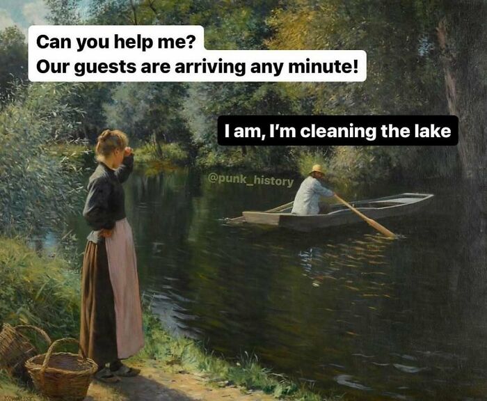 When Old Paintings Roast Modern Life Perfectly (No, Seriously)