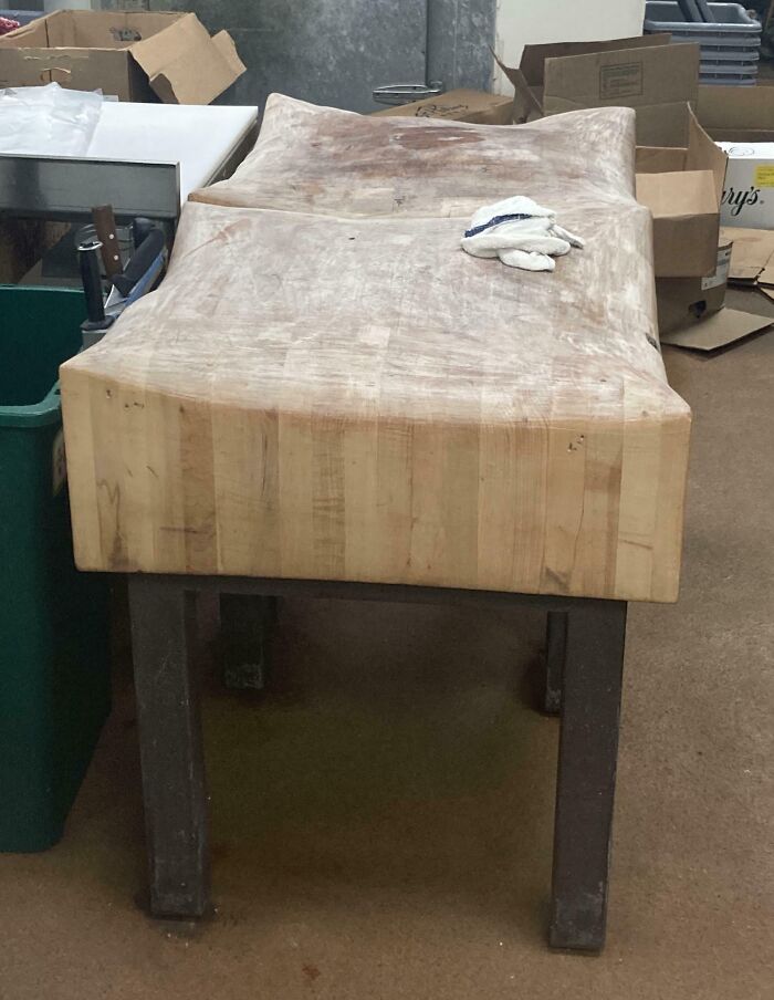 100-Year-Old Butcher Blocks That Are Basically History Books