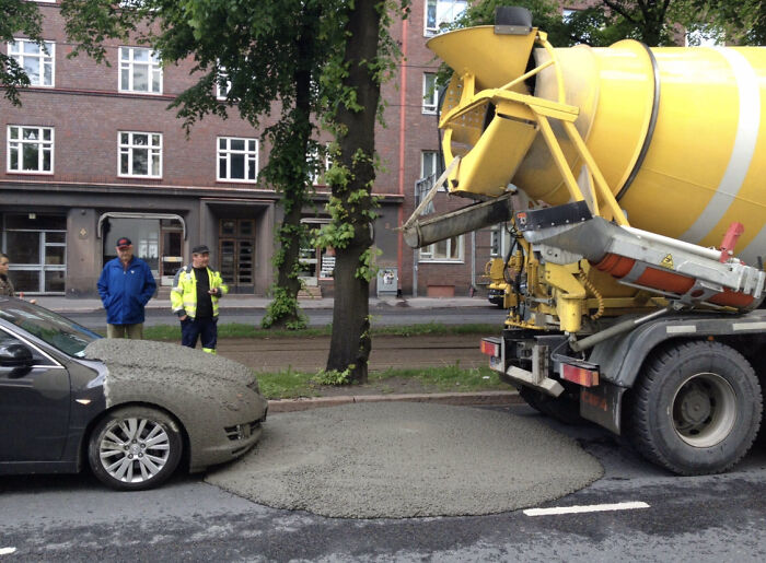 Cement Truck Drama