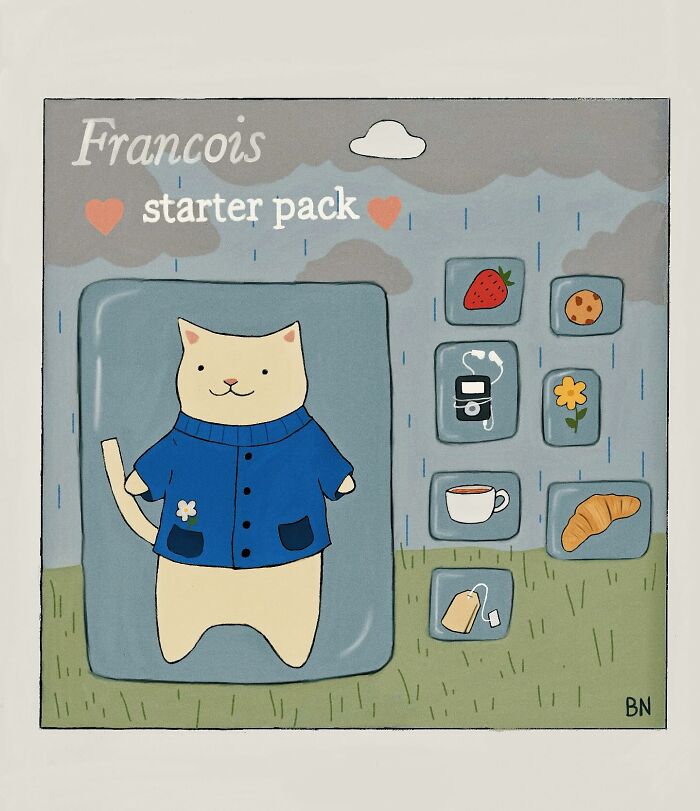 Why These Cat Drawings Are Basically a Warm Hug for Your Eyes