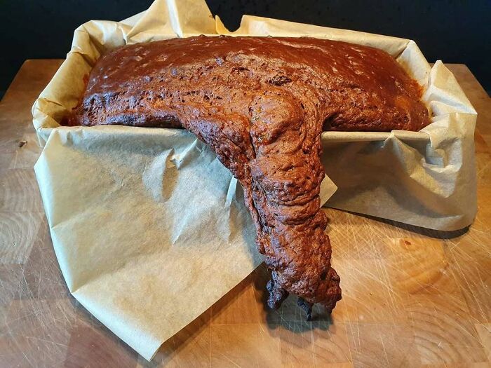 Thought My Bake Was Perfect Until I Flipped It Over—Surprise Monster Alert!