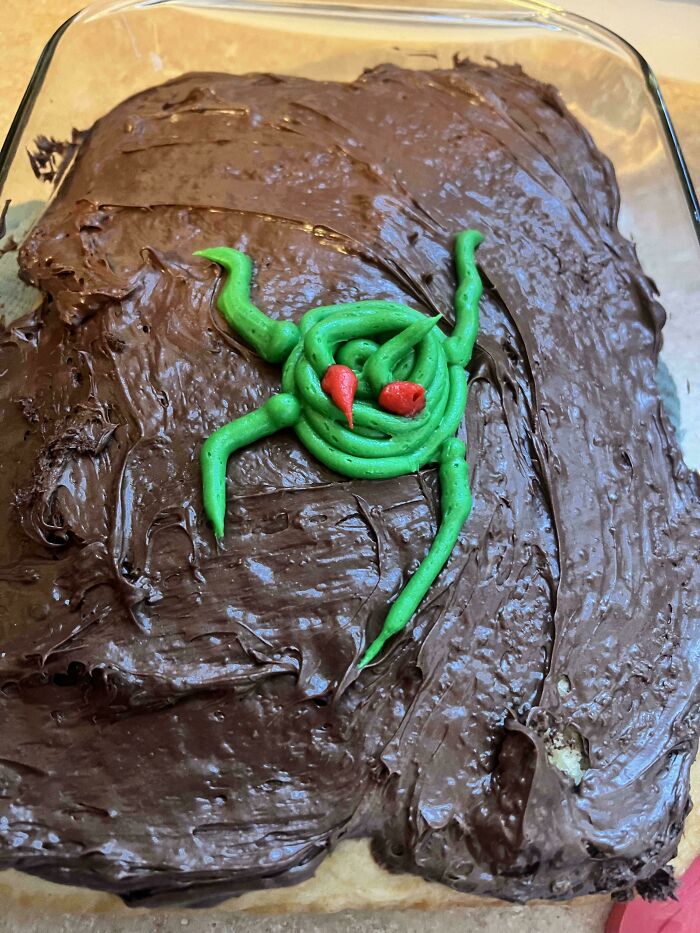 Asked for a Frog Cake, Got a Tadpole Disaster