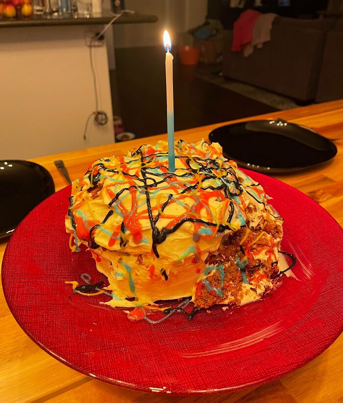 My Sad Birthday Cake Attempt