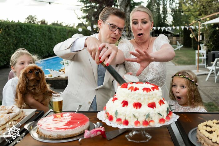 Cut The Cake. Carefully. Like, Really Carefully. Photo By Denise Motz