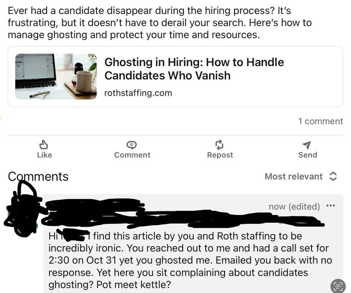 Got Ghosted By My Recruiter, So I Did This...
