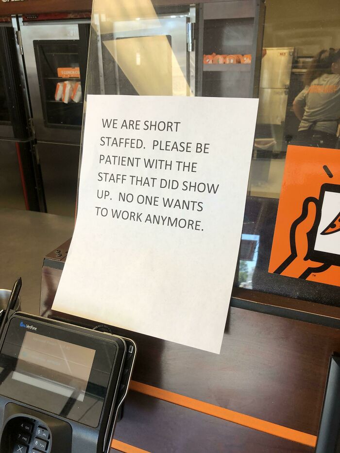 Short Staffed and It Shows