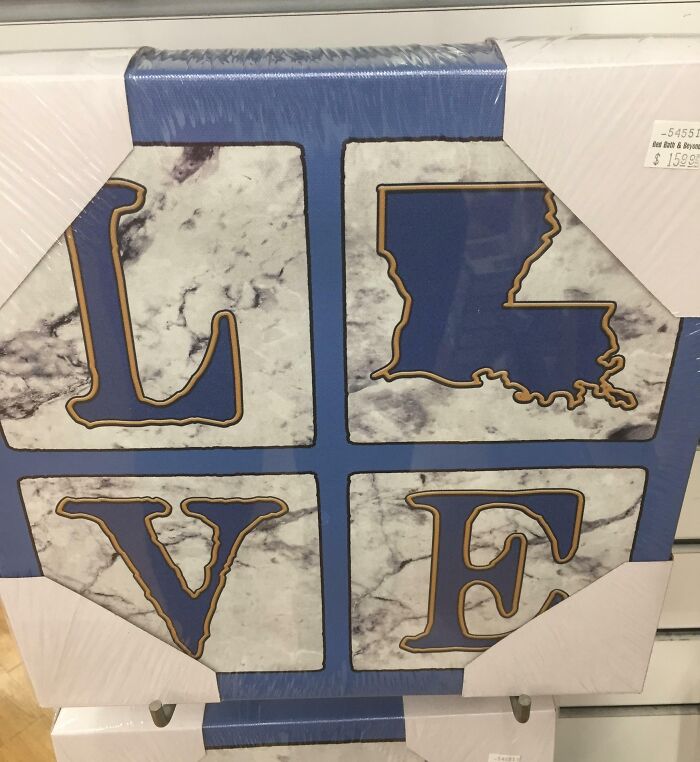 If Louisiana Looked Like A Letter, Maybe This’d Work