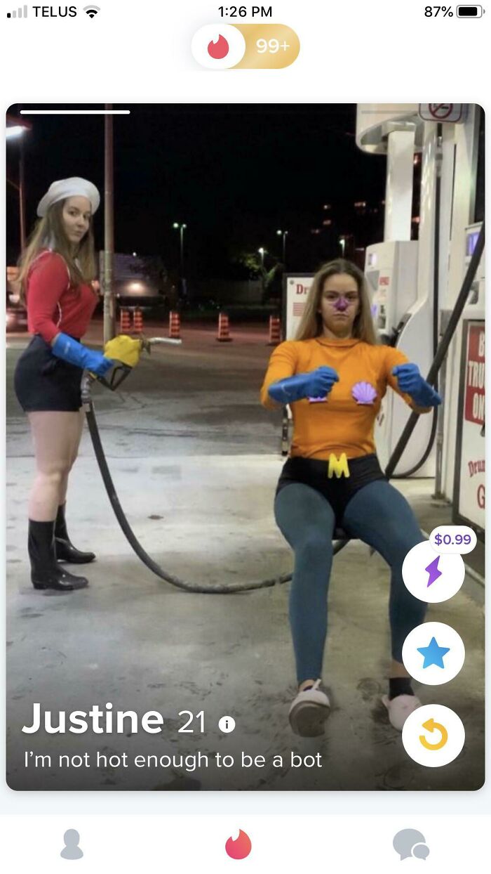 Saw This on Tinder Today, Sadly No Match