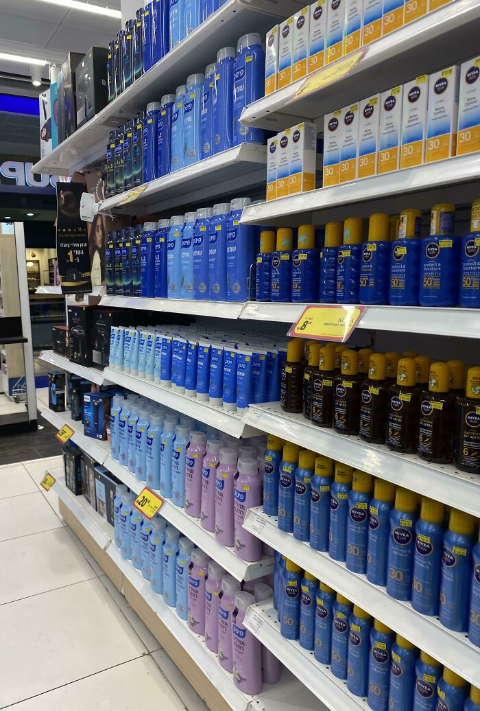 Teen’s Supermarket Wall Masterpiece: Organized and Proud