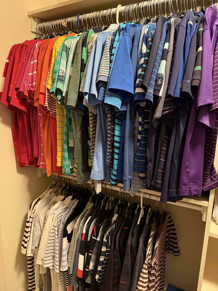Closet Section Organized Today: Let’s See How Long It Lasts!