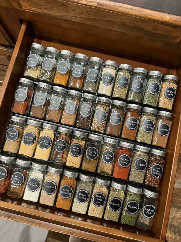 Alphabetized Spices Because Life’s Too Short To Hunt