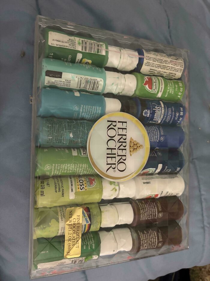 Tiny Paints Find A Fancy New Home In Chocolate Boxes