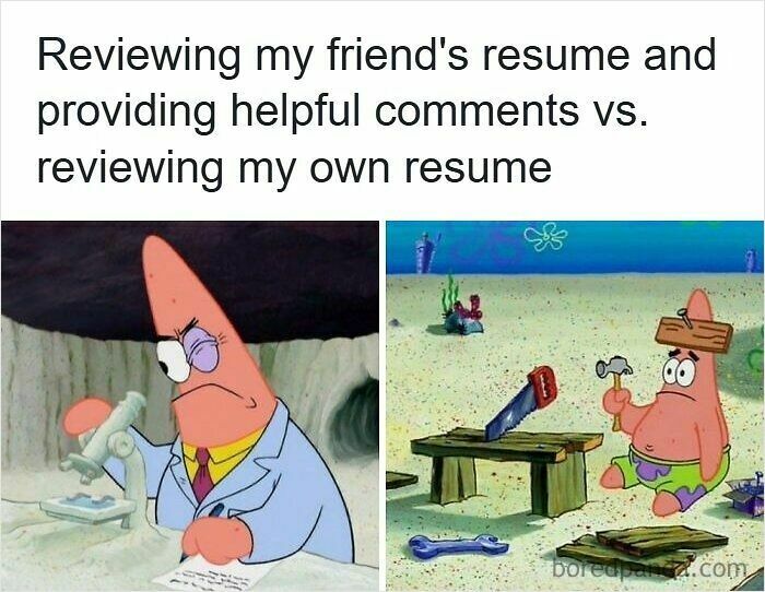 Wait, They Actually Ranked These Resume Memes?!