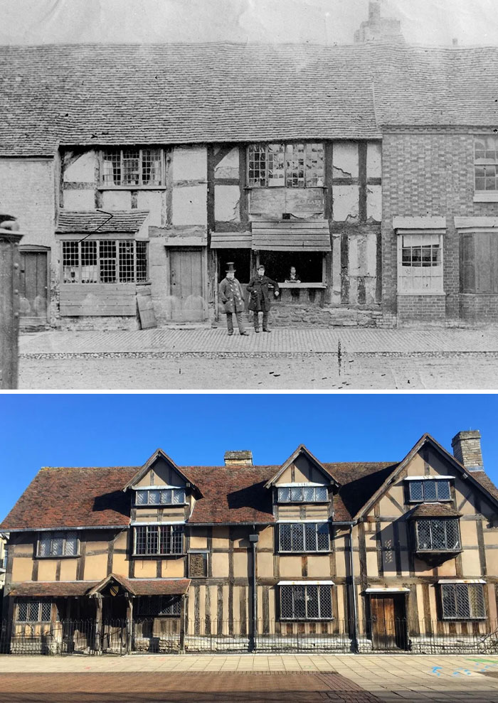 Shakespeare’s Home: Then & Now