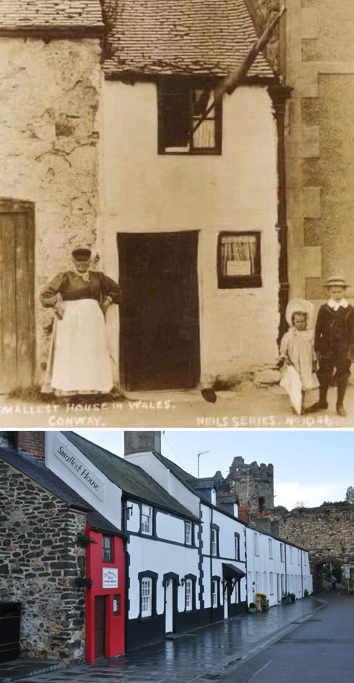 Tiny Quah House Of Wales: Can You Believe It Fits People? (1902 & Today)