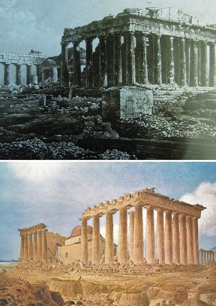 The First Look At Athens’ Parthenon (1839)
