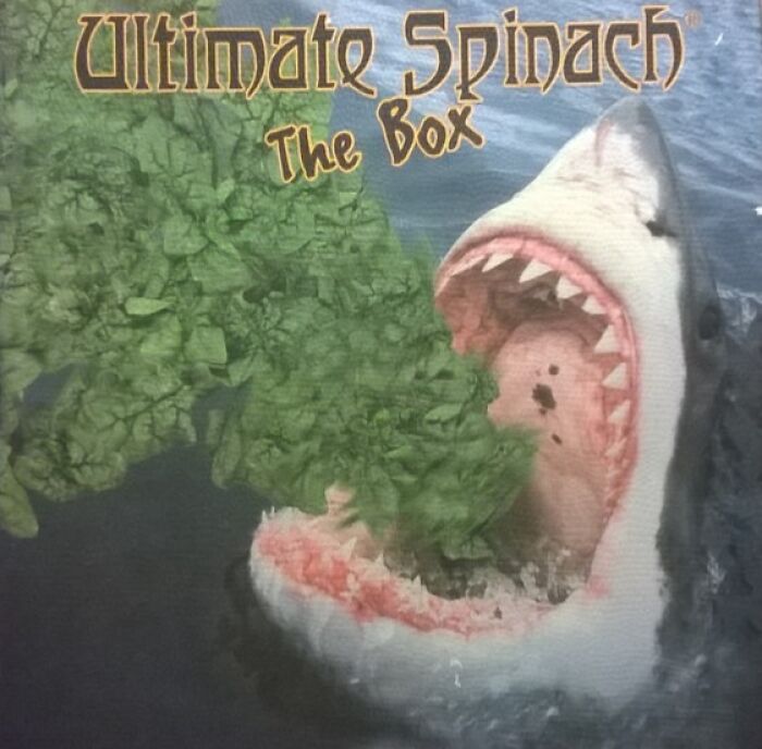 Ultimate Spinach - The Box. Vegetarian Shark? Say What?