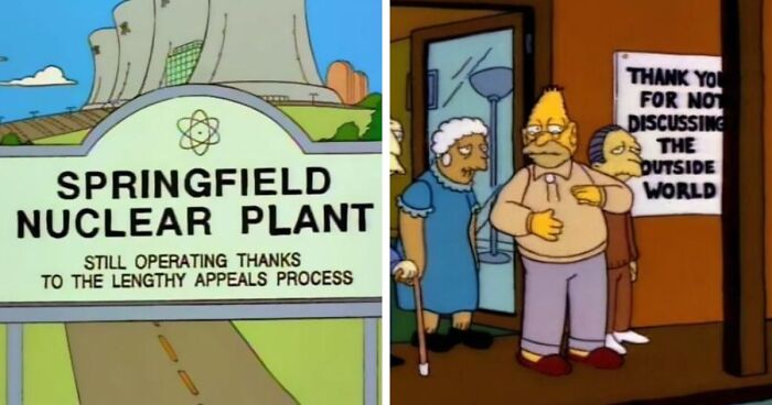 Wait, They Actually Put These Signs In The Simpsons?!