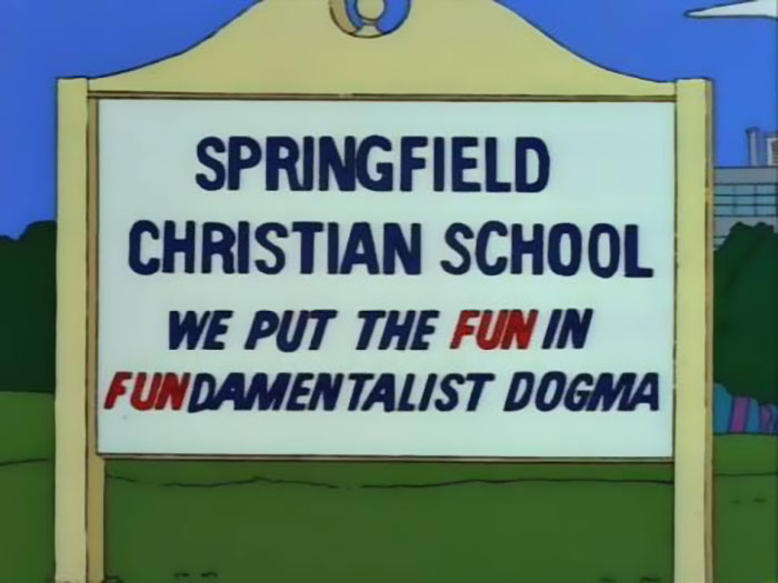 Wait, They Actually Put These Signs In The Simpsons?!
