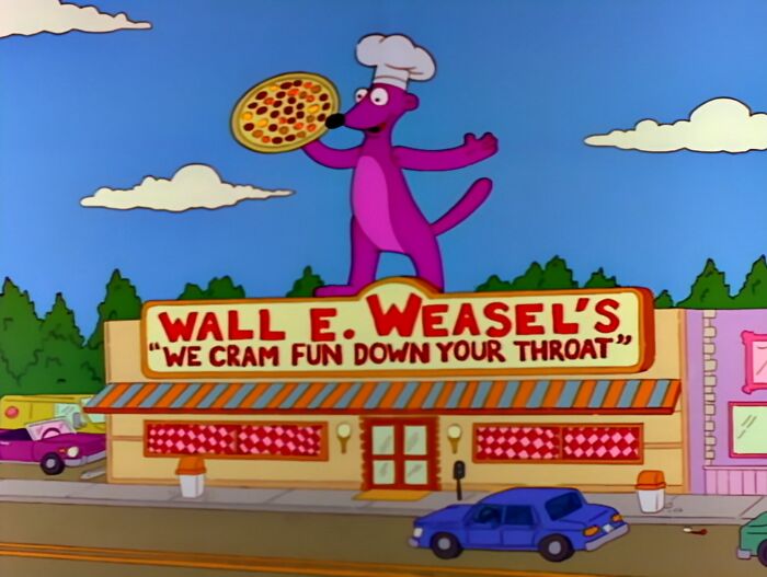 Wait, They Actually Put These Signs In The Simpsons?!
