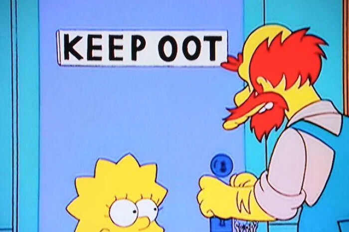 Wait, They Actually Put These Signs In The Simpsons?!