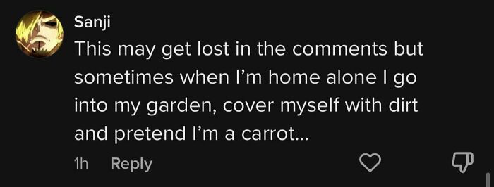 Enjoy Being A Carrot, I Guess