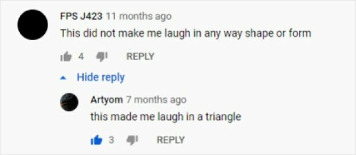Triangle Laughs? Absolutely