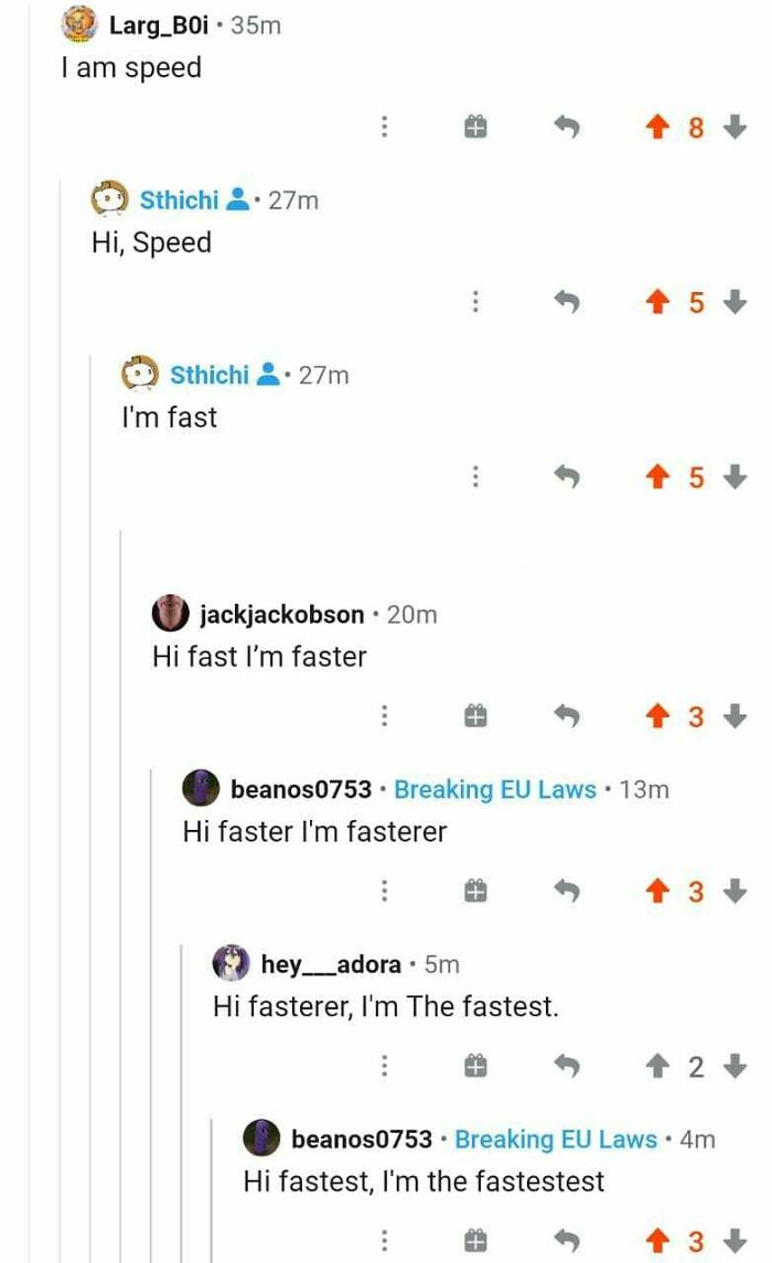 The Real Speed Contest