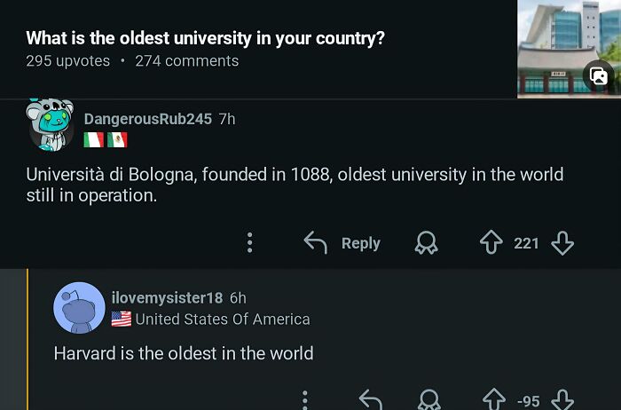 "Harvard Is The Oldest University In The World. Massachusetts Proud!"