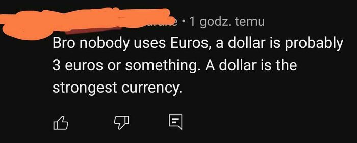 "Bro, Nobody Uses Euros Anyway"