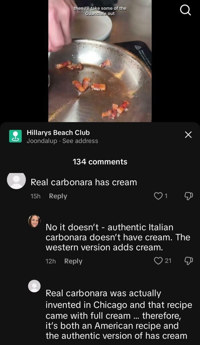 "Real Carbonara Was Invented In Chicago, Not Italy"