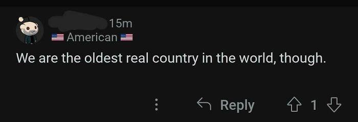 On A Post About America Being "The Land Of The Free"