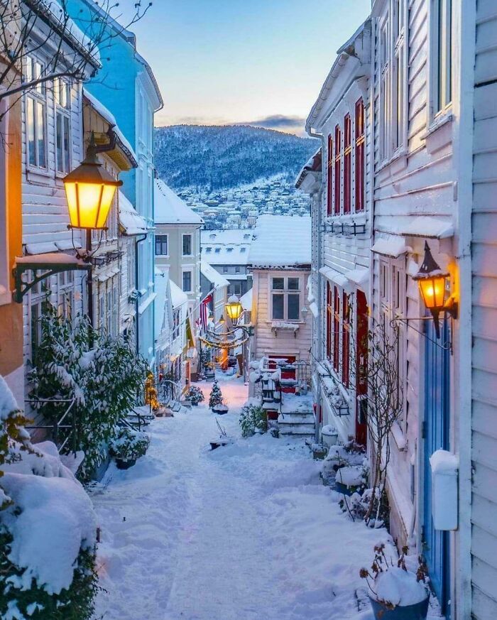 Bergen’s Snowy Streets: Just Wow