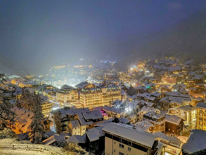 Zermatt’s Winter Night Feelings
