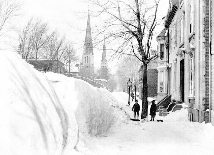 Montreal’s 1881 Blizzard Throwback