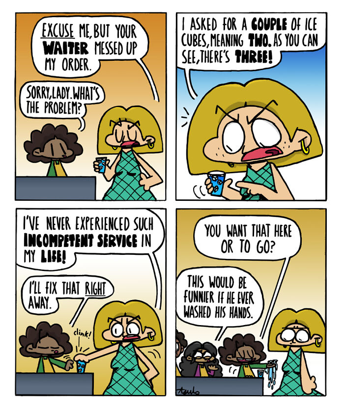 This Comic Nails Family Restaurant Life So Hard You'll Cringe and Laugh (18 Pics)